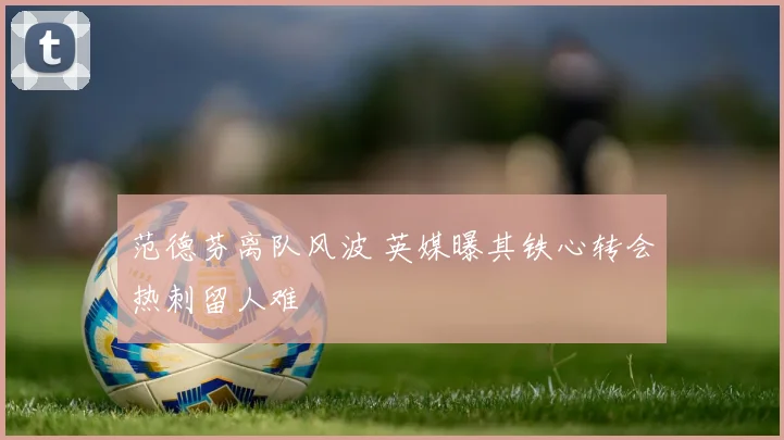 范德芬离队风波 英媒曝其铁心转会热刺留人难